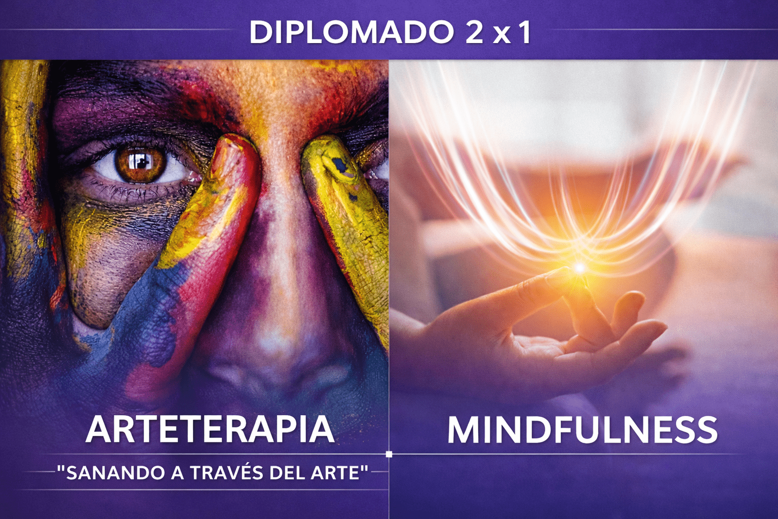 ✨2×1 en Diplomados: Arteterapia + Mindfulness