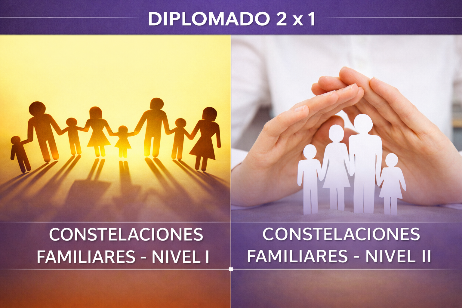 ✨ 2X1 en Diplomados: Constelaciones Familiares Nivel I y II